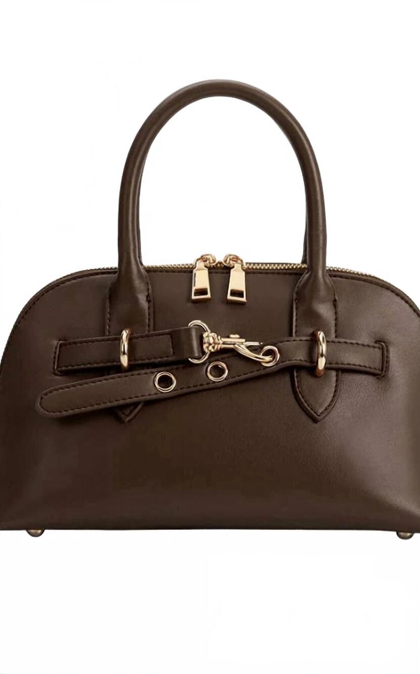 NEW MELIE BIANCO women's rue handle bag in espresso
